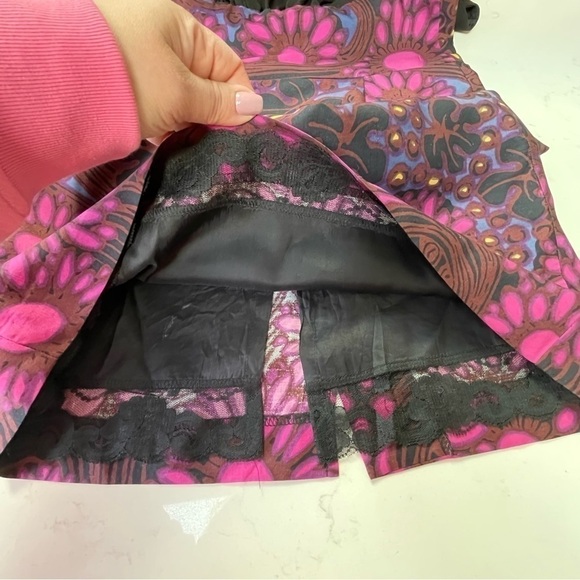 TRINA TURK - Pure Silk skirt Tory Sheath Dress Lined Womens Sz 4 - Picture 11 of 15